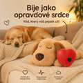 Psí mazlík - Plyšák s tlukoucím srdcem